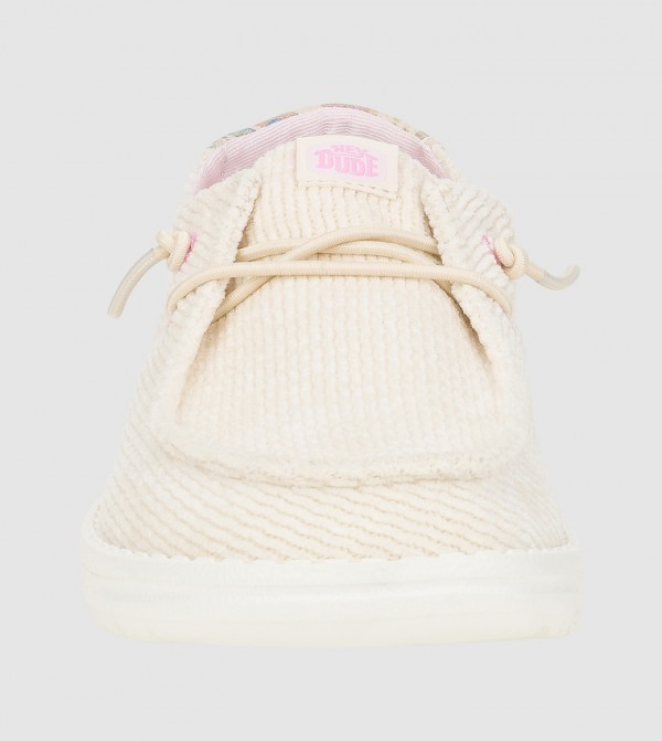HEY DUDE HEY DUDE - Ivory Casual Slip-ons