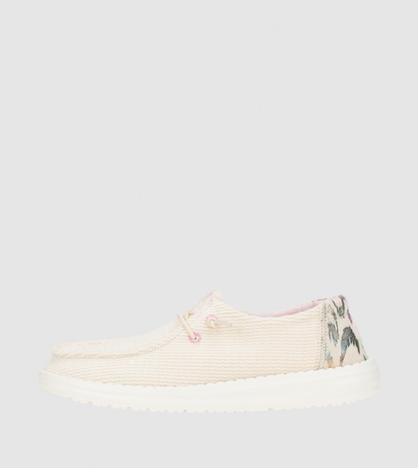 HEY DUDE HEY DUDE - Ivory Casual Slip-ons