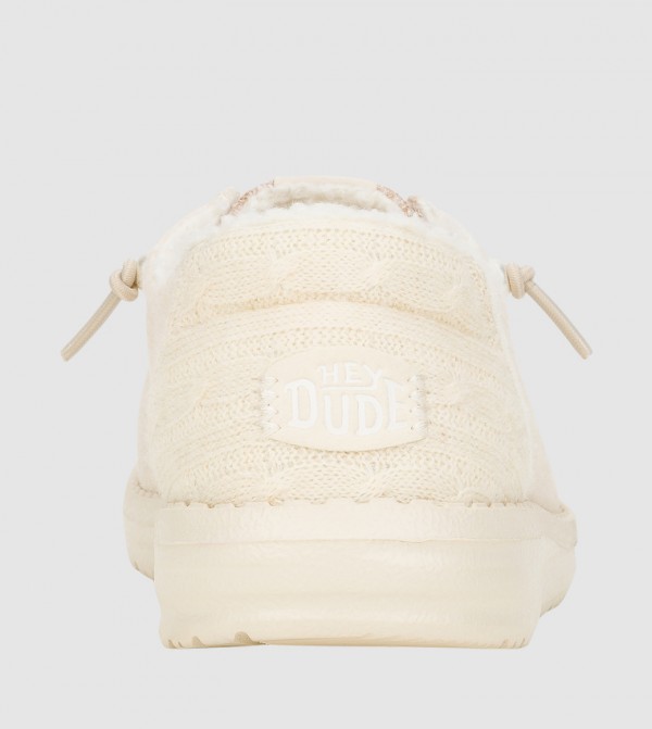 HEY DUDE  Slip-Ons - Ivory Casual Slip-ons