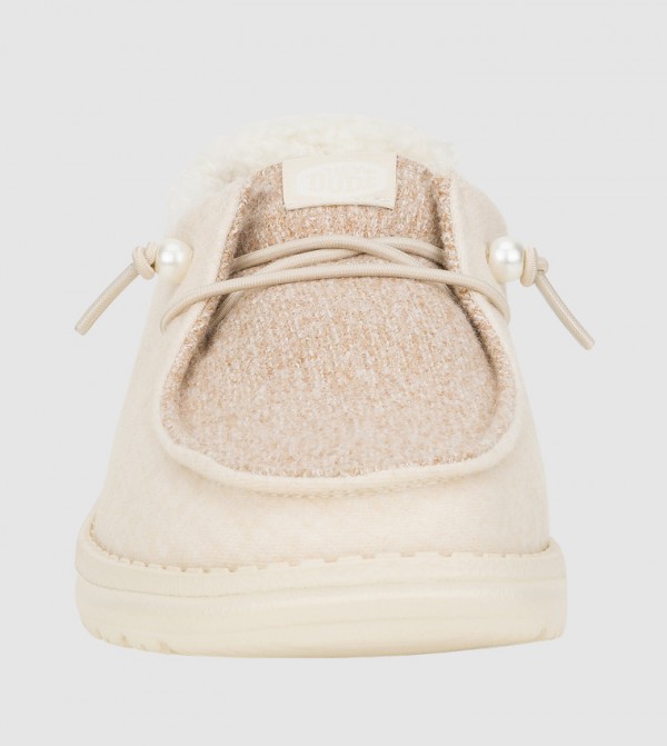 HEY DUDE  Slip-Ons - Ivory Casual Slip-ons