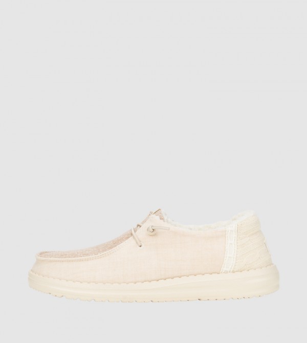 HEY DUDE  Slip-Ons - Ivory Casual Slip-ons