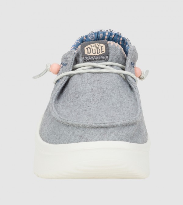 HEY DUDE HEY DUDE - Grey Casual Slip-ons