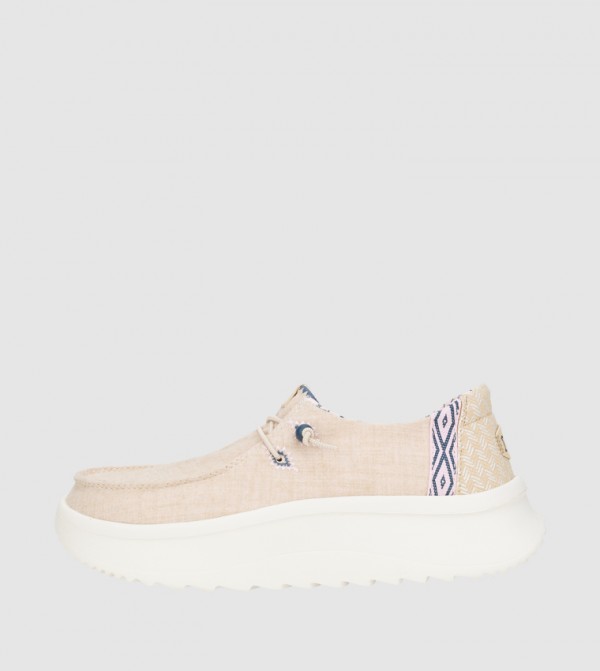 HEY DUDE HEY DUDE - Beige Casual Slip-ons