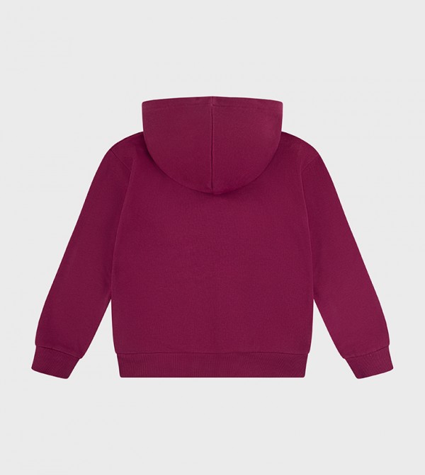 Levi's Kids  Winterwear & Outerwear - Maroon Hoodies