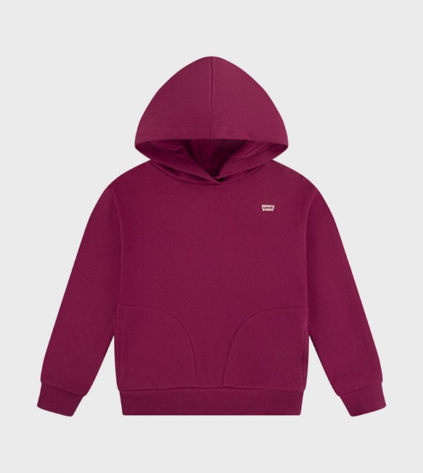 Levi's Kids  Winterwear & Outerwear - Maroon Hoodies