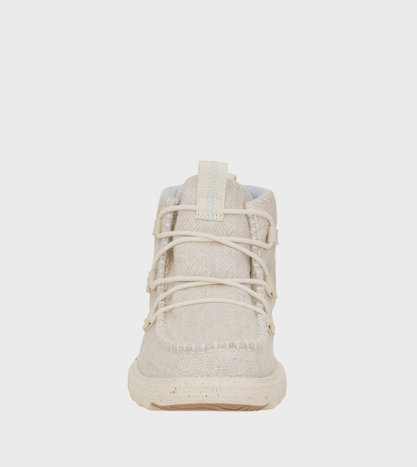 HEY DUDE  - Beige Ankle length Boots