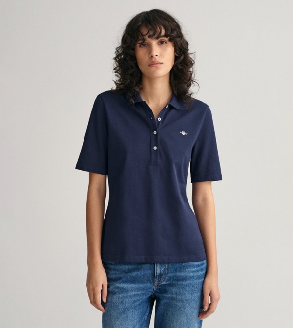 GANT  - Navy Polo T-shirts