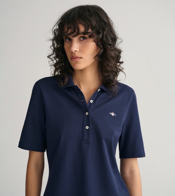 GANT  - Navy Polo T-shirts