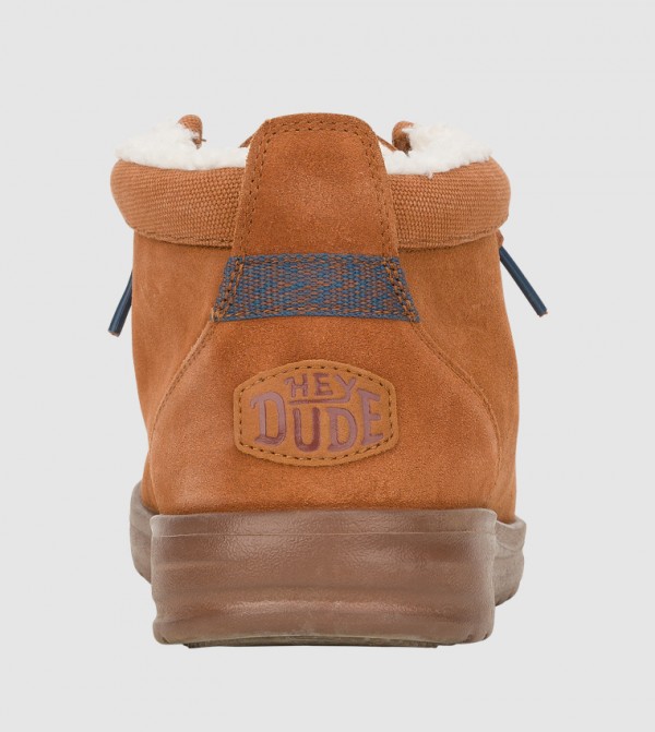 HEY DUDE  Boots - Brown Lace up Boots