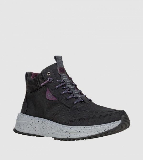 هاي دود هاي دود - أسود Lace up Boots
