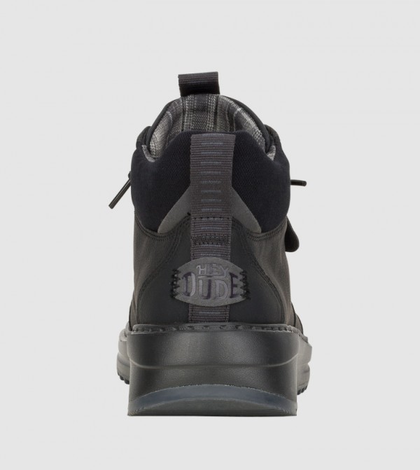 هاي دود هاي دود - أسود Lace up Boots