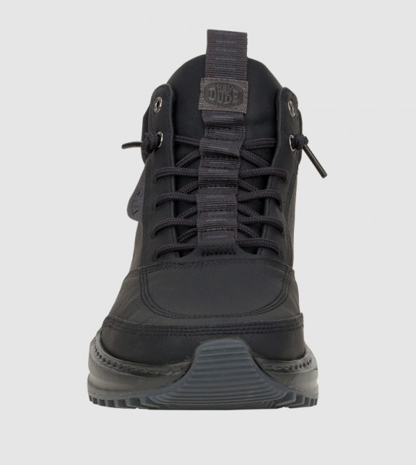 هاي دود هاي دود - أسود Lace up Boots