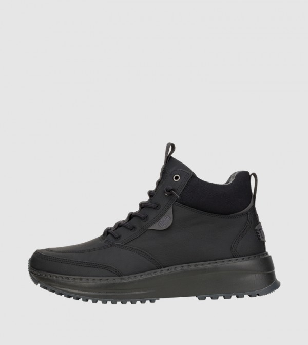 هاي دود هاي دود - أسود Lace up Boots