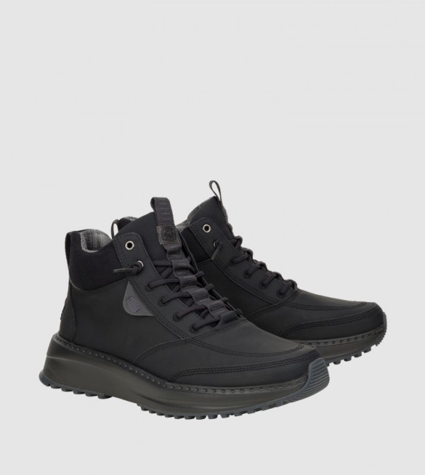 هاي دود هاي دود - أسود Lace up Boots