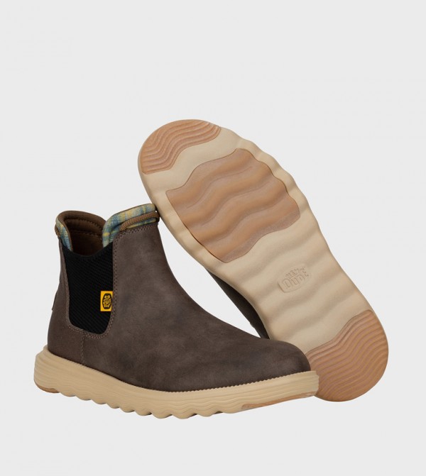 HEY DUDE HEY DUDE - Brown Chelsea Boots