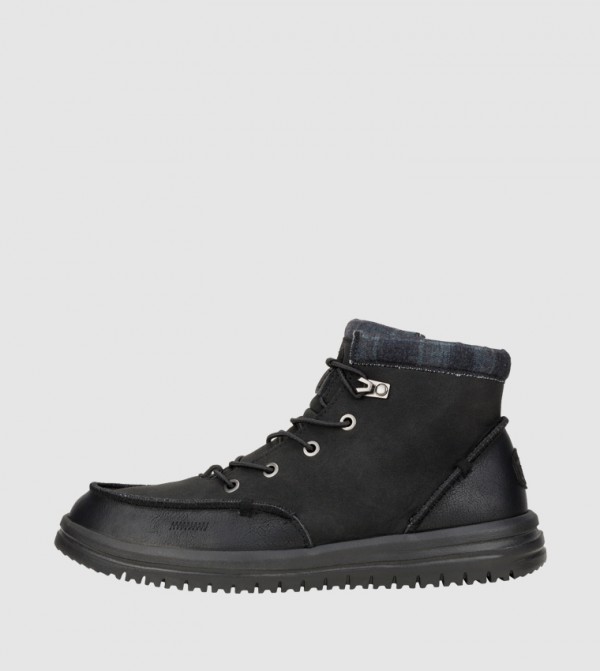 هاي دود هاي دود - أسود Lace up Boots