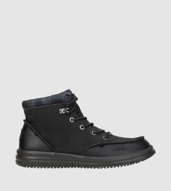 هاي دود هاي دود - أسود Lace up Boots