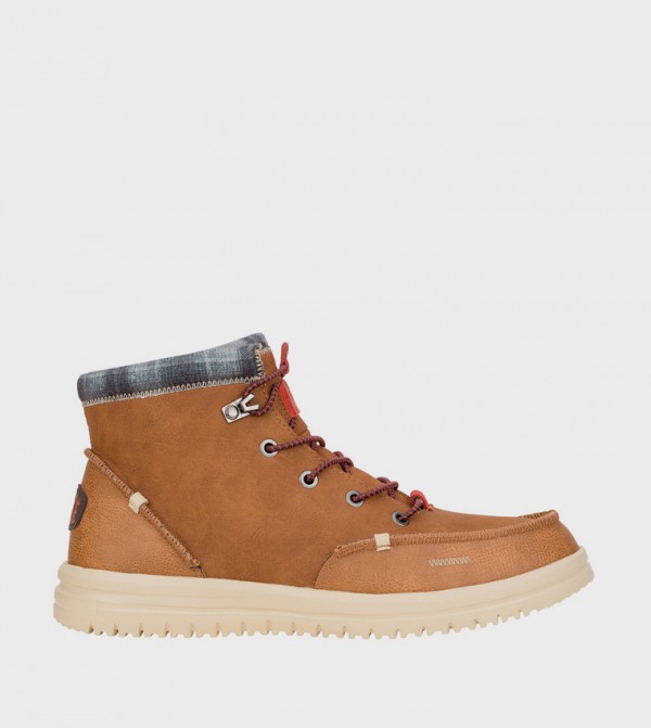HEY DUDE HEY DUDE - Brown Lace up Boots