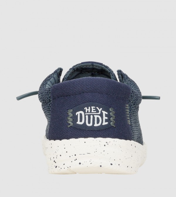 HEY DUDE  - Navy Casual Slip-On's