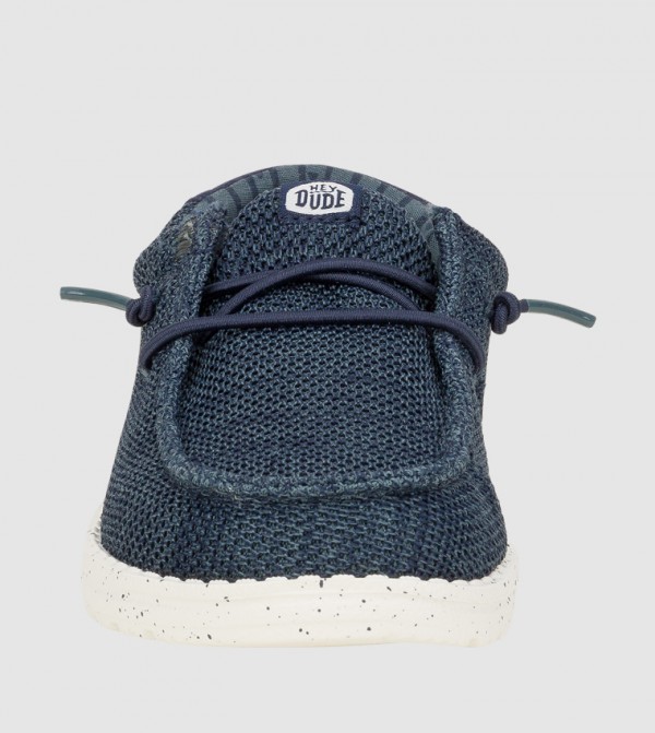 HEY DUDE  - Navy Casual Slip-On's