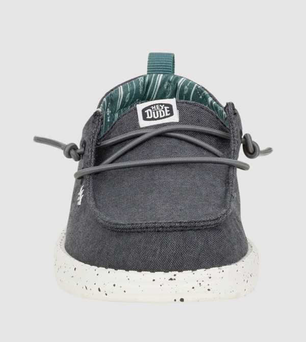 HEY DUDE  - Black Casual Slip-On's