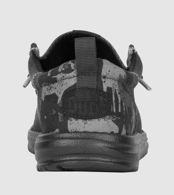 هاي دود هاي دود - أسود Casual Slip-ons