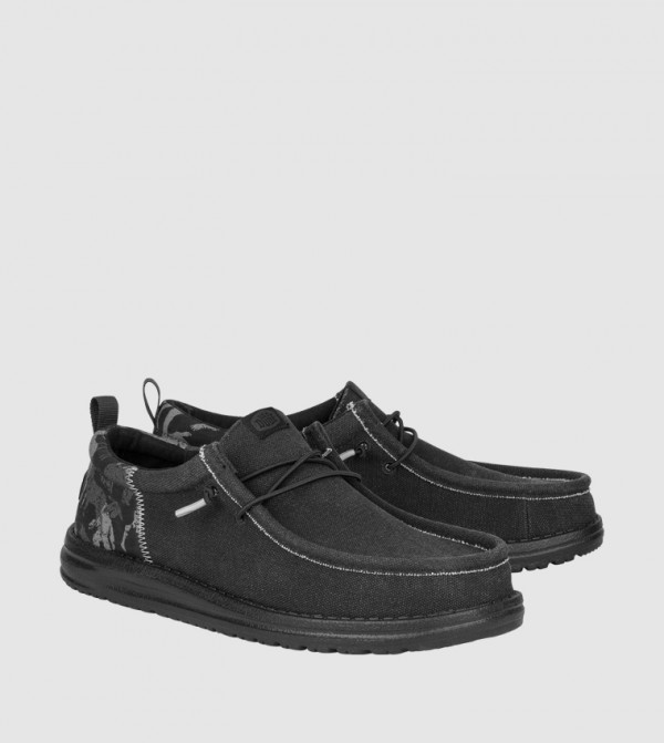 هاي دود هاي دود - أسود Casual Slip-ons