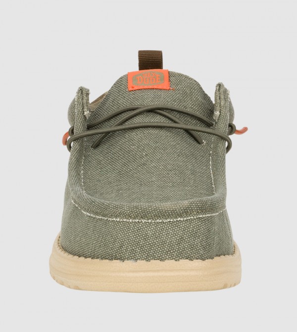 هاي دود هاي دود - أخضر Casual Slip-ons