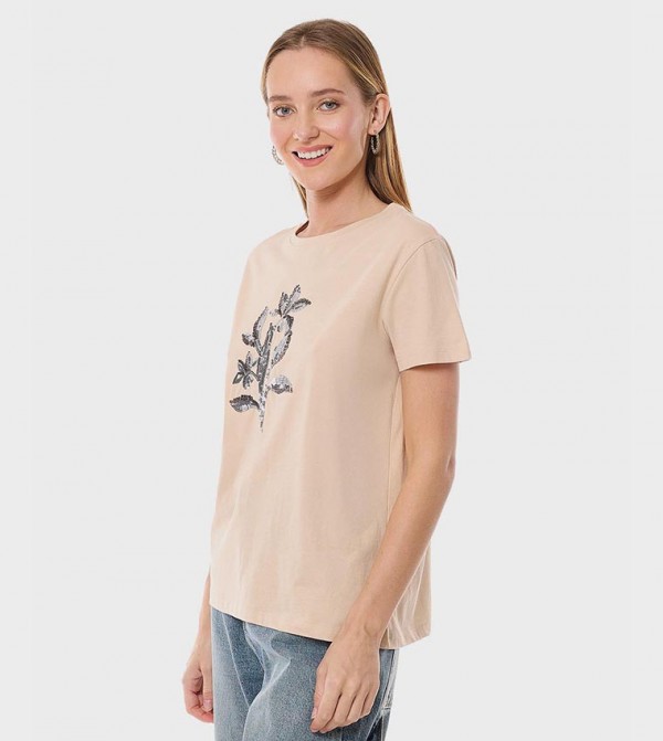 أر آند بي تيشيرتات - بيج Short Sleeve T-Shirts