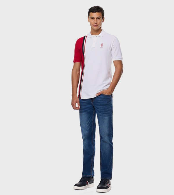 R&B  Jeans - Blue Straight Jeans