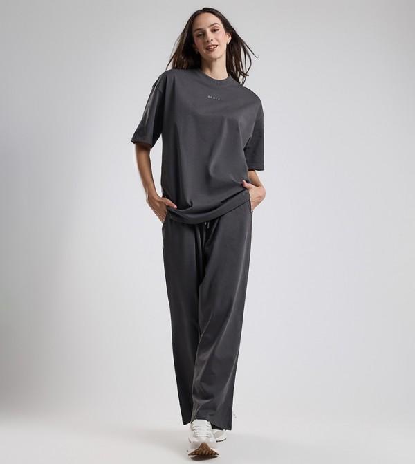R&B  Clothing Sets - Grey Co-Ord Set