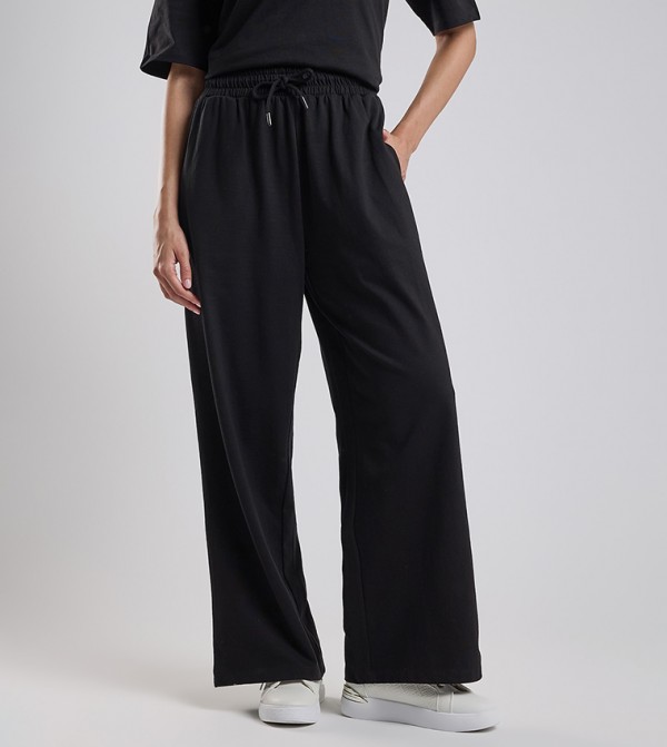 R&B  Pants & Leggings - Black Casual Pants