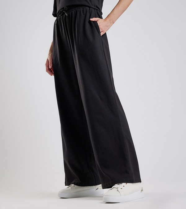 R&B  Pants & Leggings - Black Casual Pants