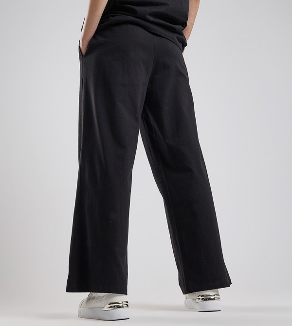 R&B  Pants & Leggings - Black Casual Pants