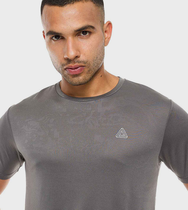 أر آند بي  ملابس - رمادي T-Shirts & Vests