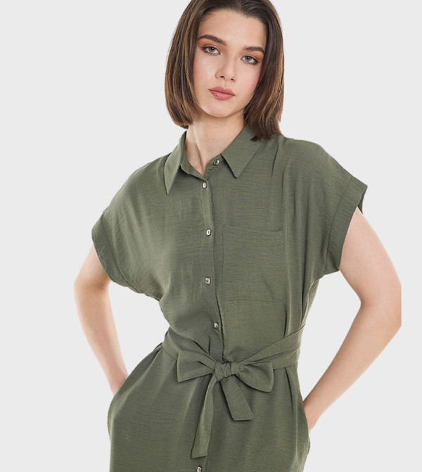 R&B R&B - Olive Casual Dresses