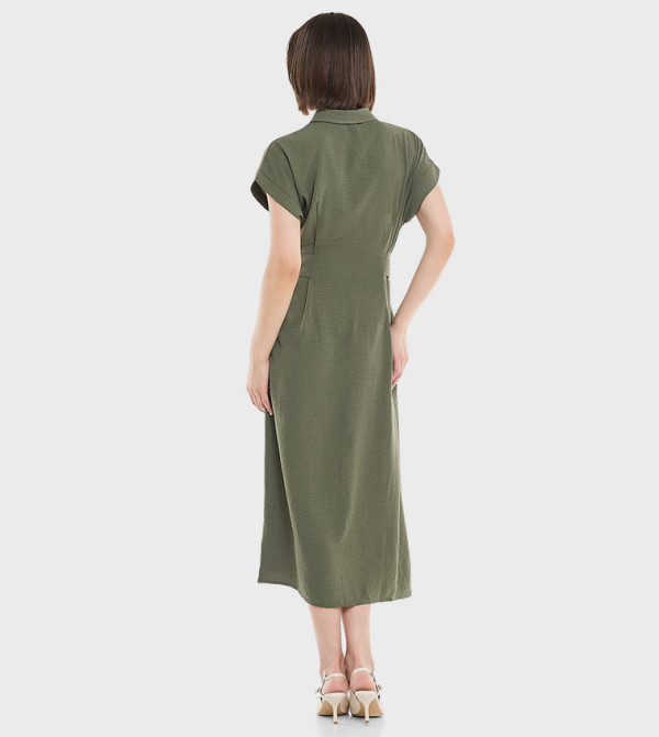 R&B R&B - Olive Casual Dresses