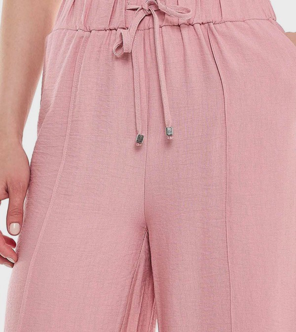 أر آند بي  بناطيل وليقنز - وردي بنطال كاجوال