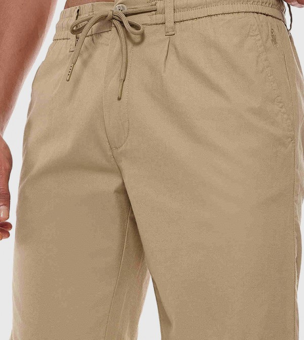 R&B  Shorts - Khaki Casual Shorts