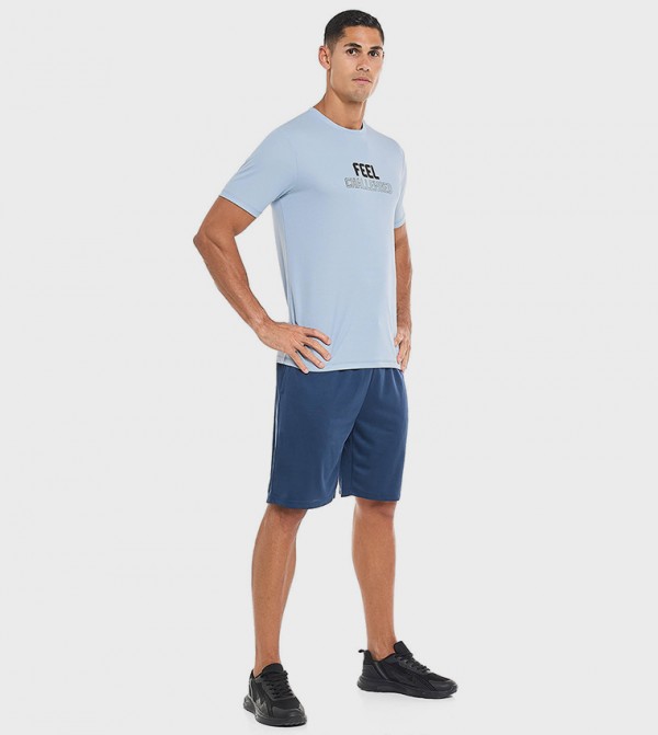 R&B  Sportswear - Blue T-Shirts & Vests