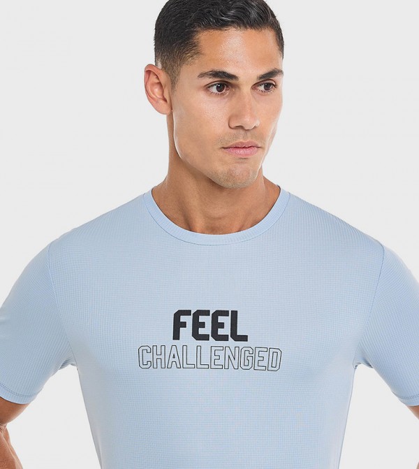 R&B  Sportswear - Blue T-Shirts & Vests
