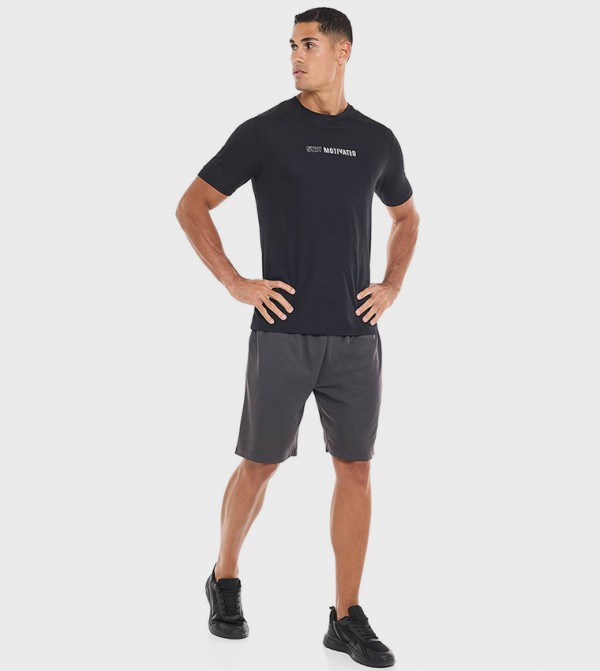 R&B  Clothing - Black T-Shirts & Vests