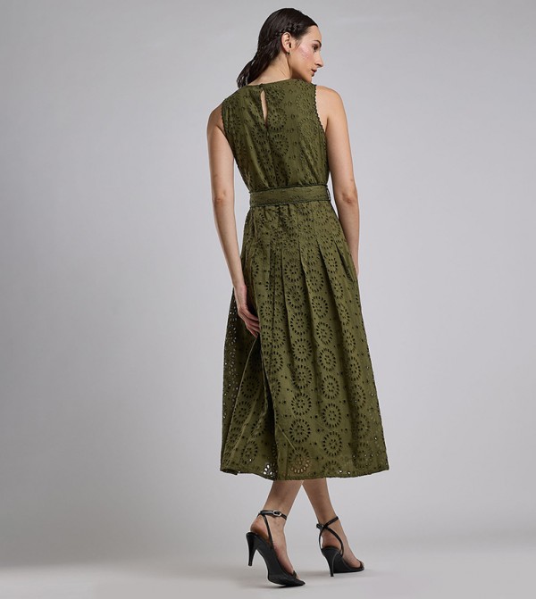 أر آند بي  فساتين - أخضر Midi Dresses