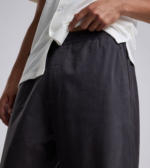 R&B  Pants & Chinos - Grey Casual Pants