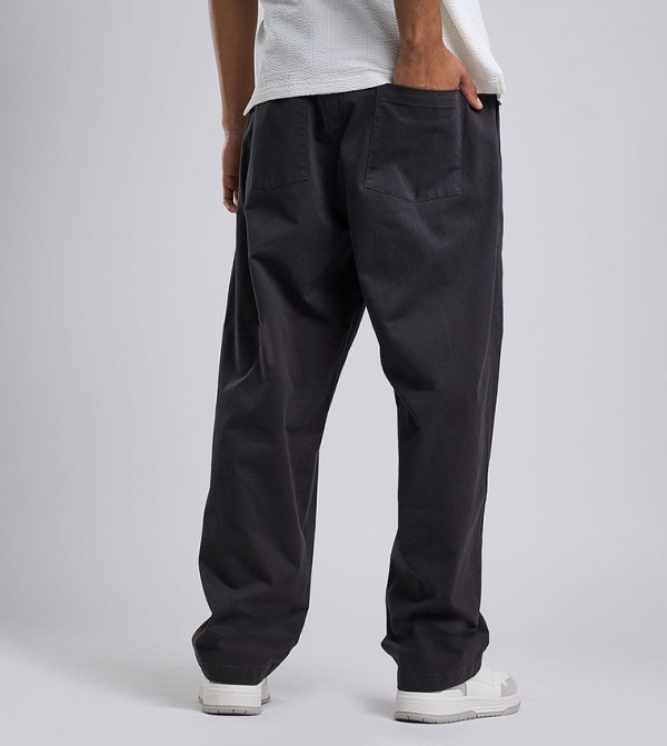 R&B  Pants & Chinos - Grey Casual Pants