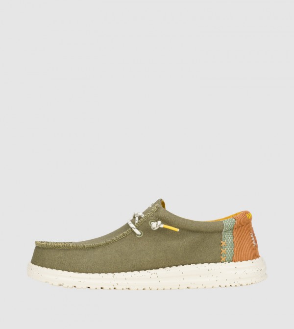 هاي دود هاي دود - أخضر Casual Slip-ons