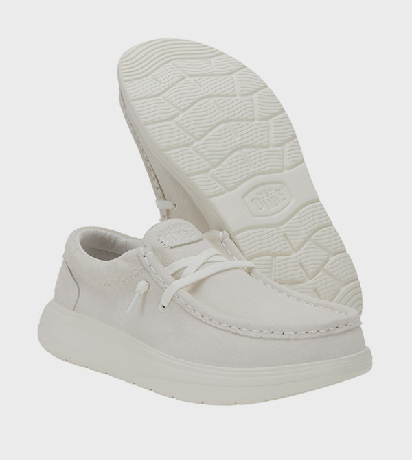 HEY DUDE  - Grey Casual Slip-ons