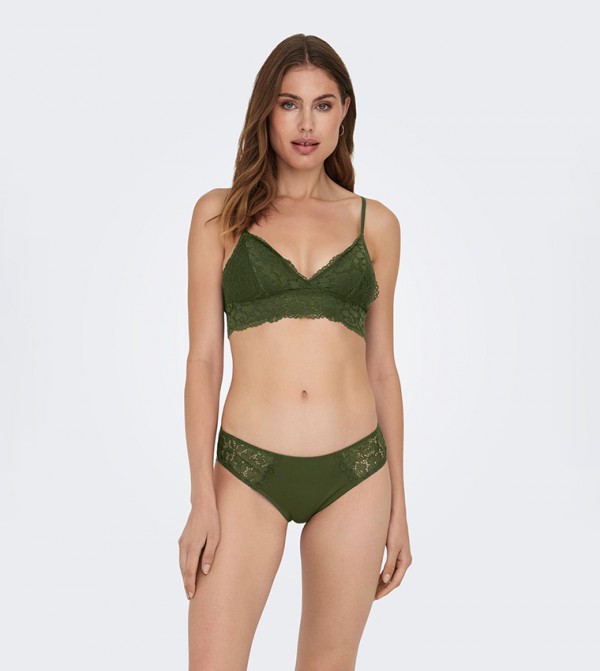 Only ONLY - Green Bras