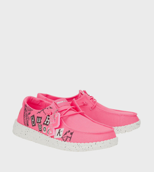 HEY DUDE HEY DUDE - Pink Casual Slip-ons