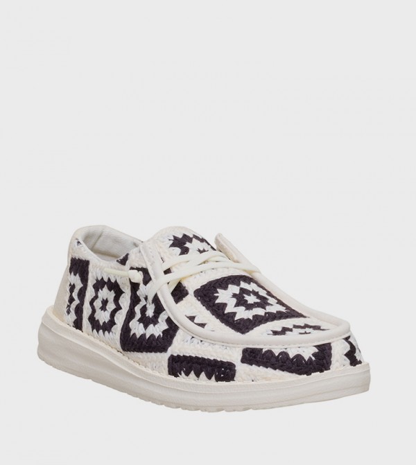 HEY DUDE  - Black Casual Slip-ons